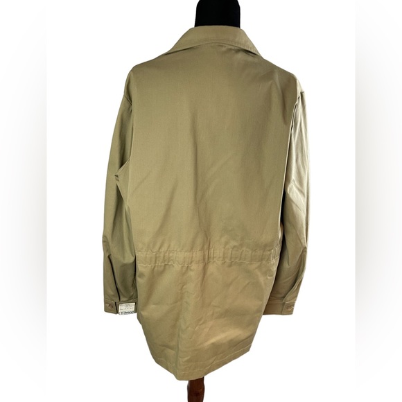 Vintage African Safari Utility shirt jacket NWT Khaki color - Picture 5 of 8